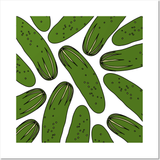 Pickles Cucumbers Galore Posters and Art